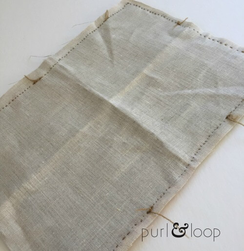 Free woven pillow tutorial from Purl & Loop on the Woolery Blog
