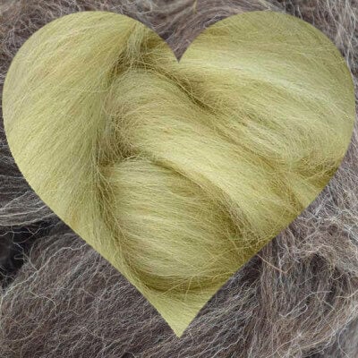Conservation Breed Wool Heart