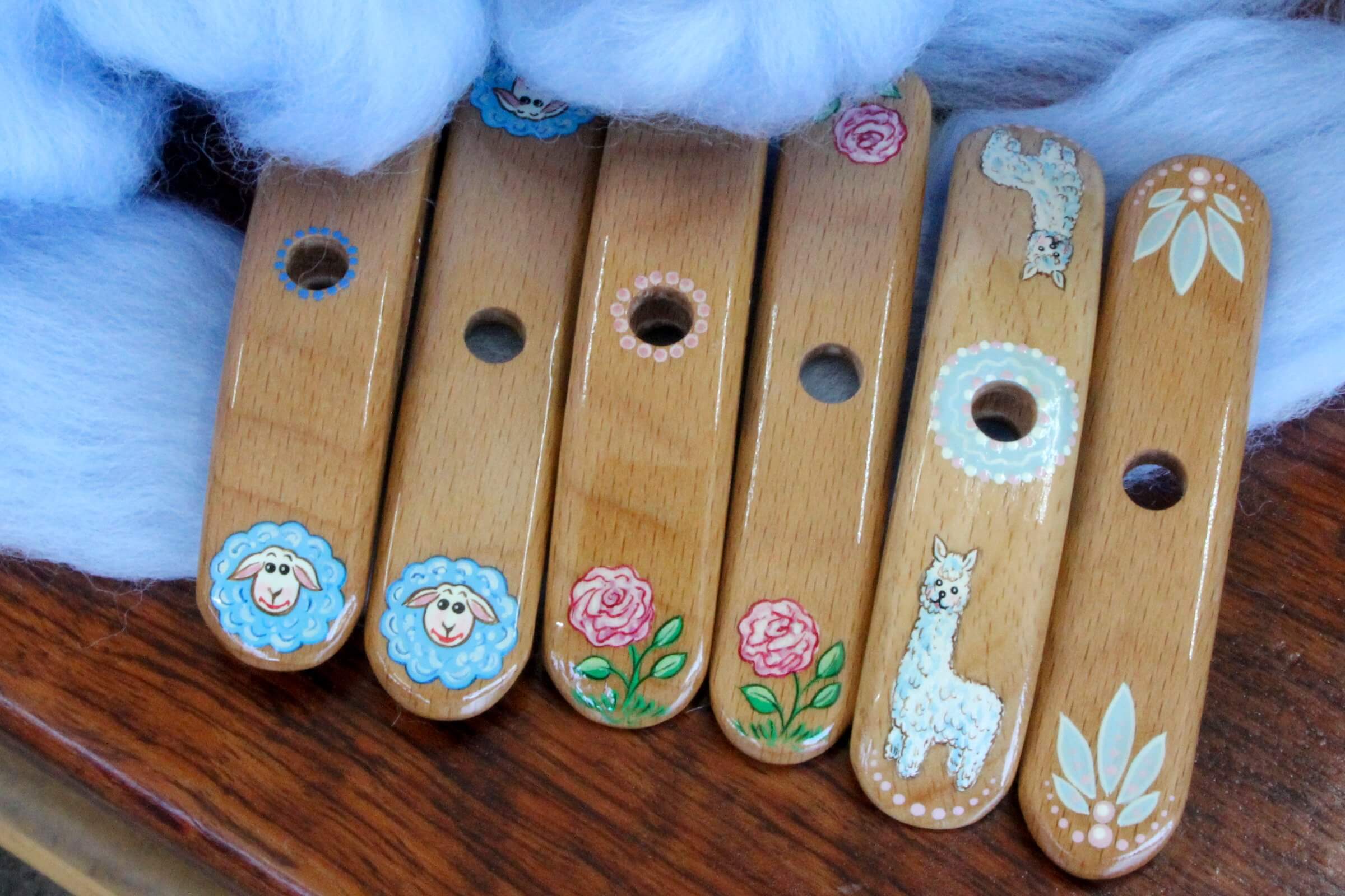 Galina Hand Painted Spindles