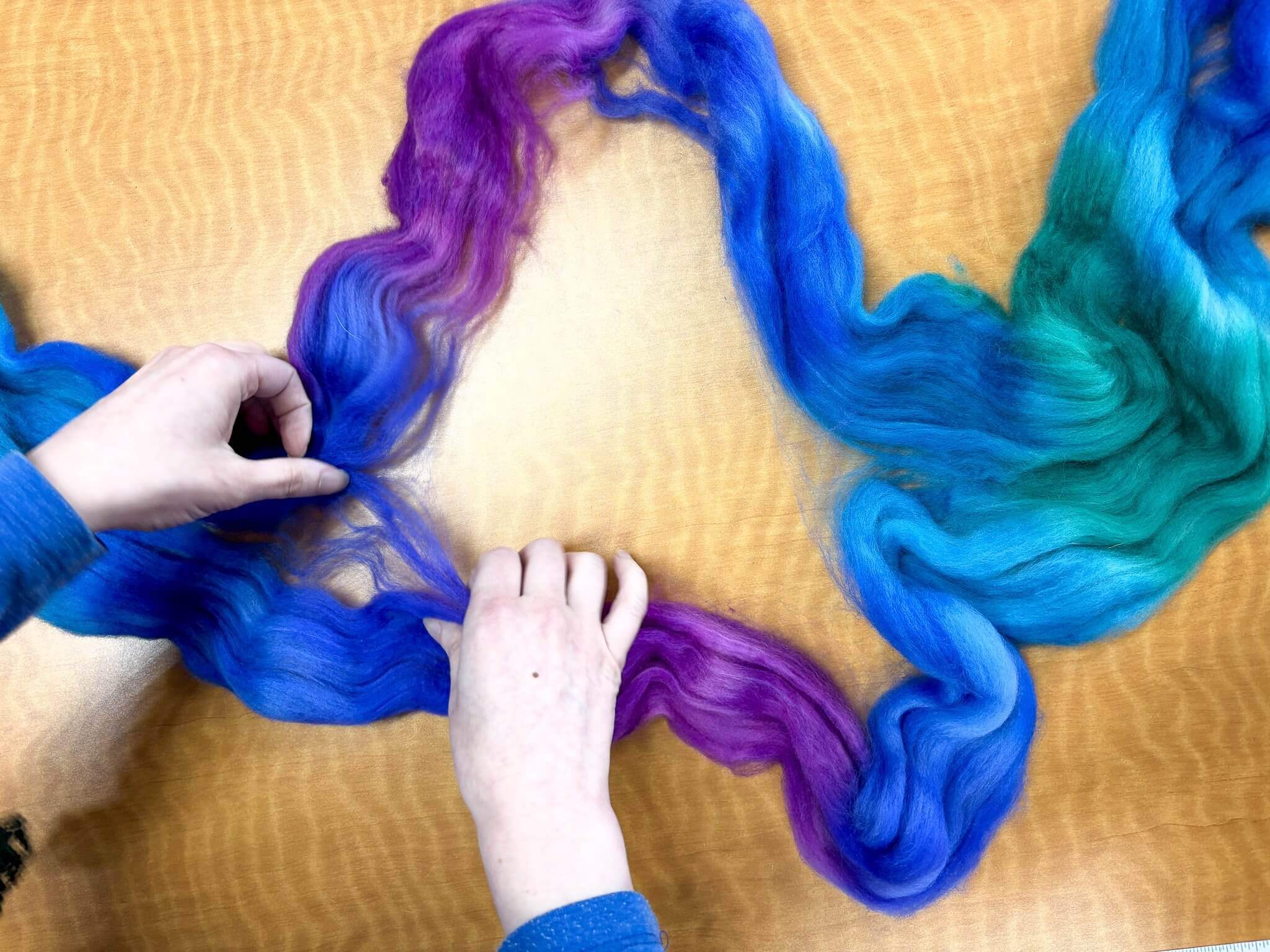 Greenwood Fiberworks Sock Roving