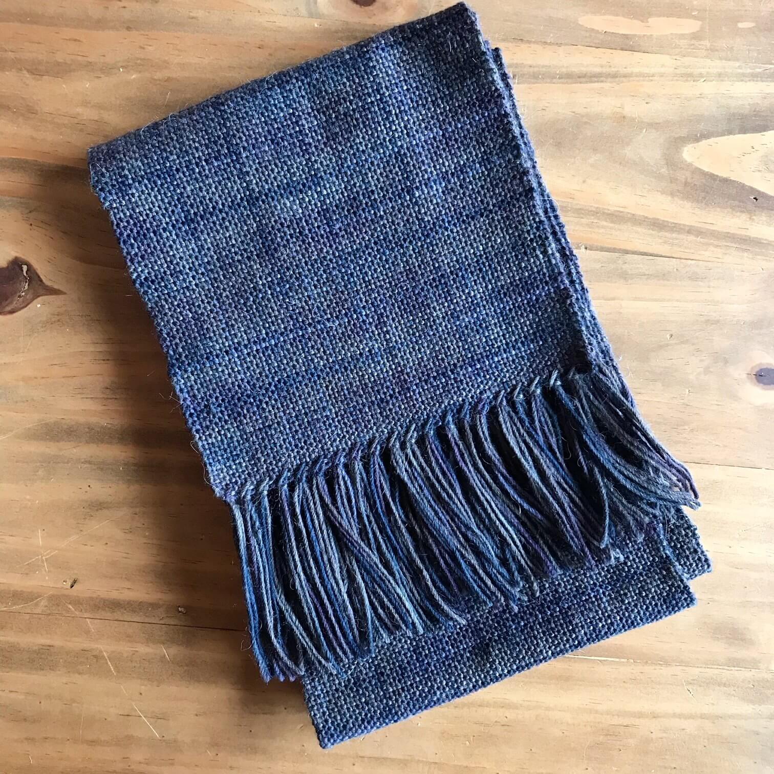 Handwoven scarf