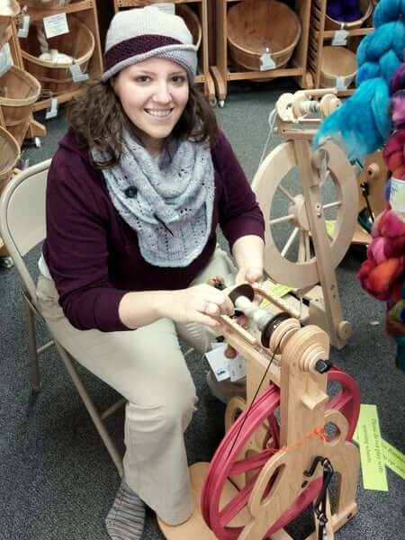 Giving the Schacht Ladybug a spin, with the Lendrum DT behind me.