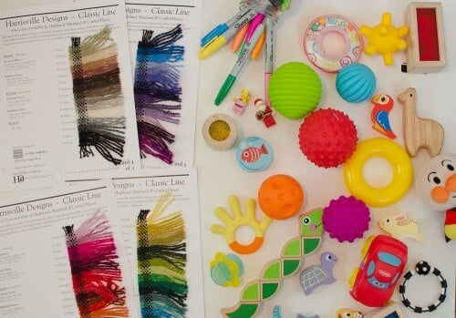 Visit the Woolery blog for ideas on creating your own mood boards to plan your next spinning, weaving, knitting, or other creative project.