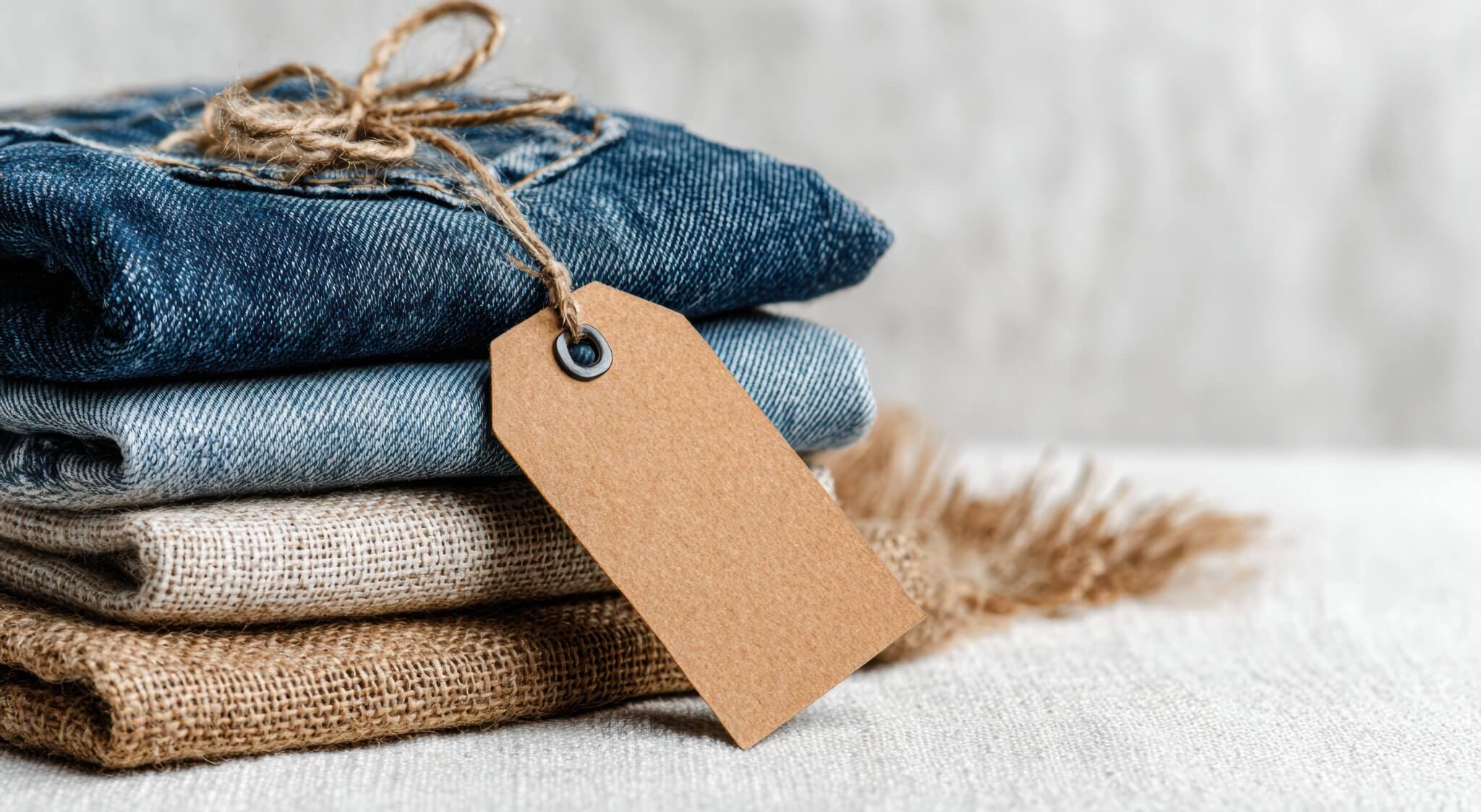 Lyocell-blend denim fabric showing its soft, sustainable texture that reveals what kind of fabric Lyocell is when combined with cotton.