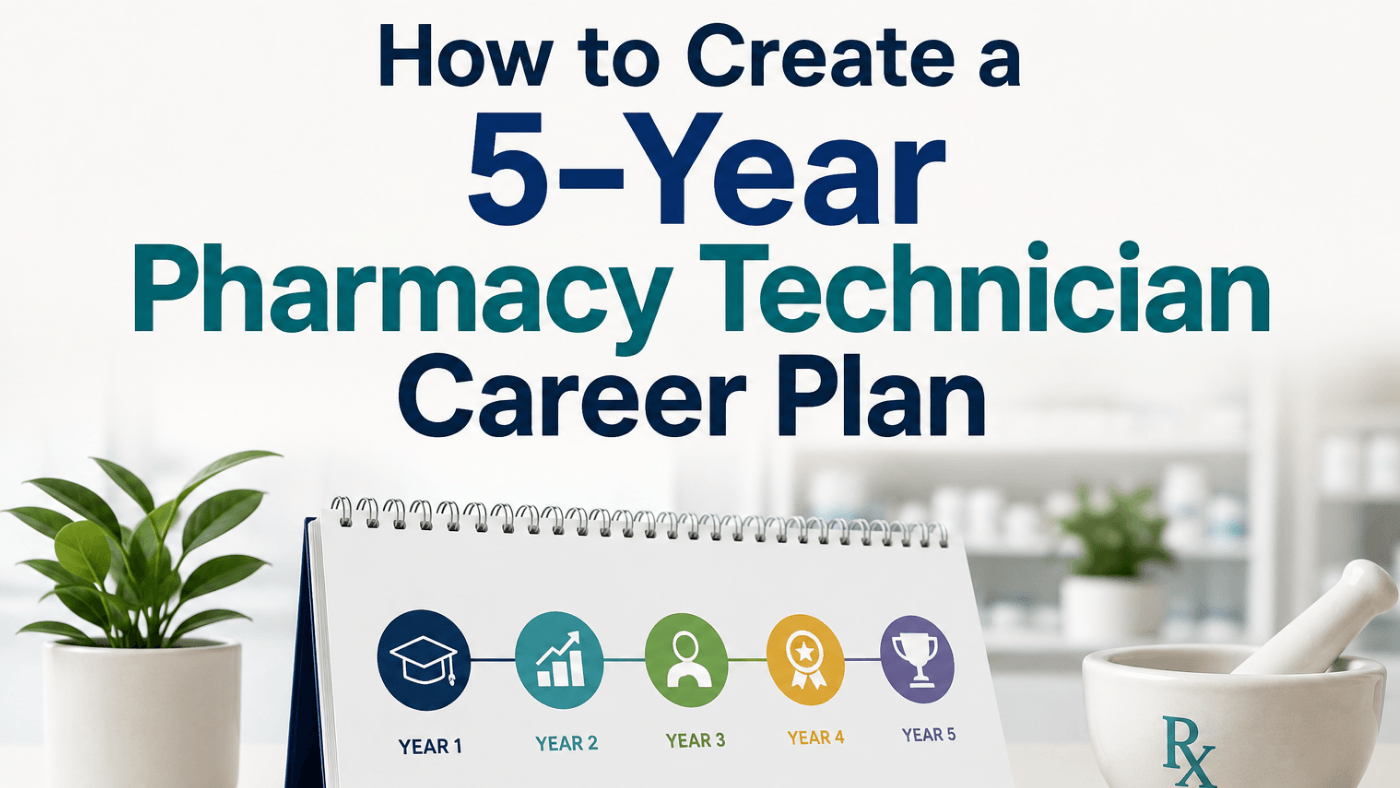 How to Create a 5-Year Pharmacy Technician Career Plan
