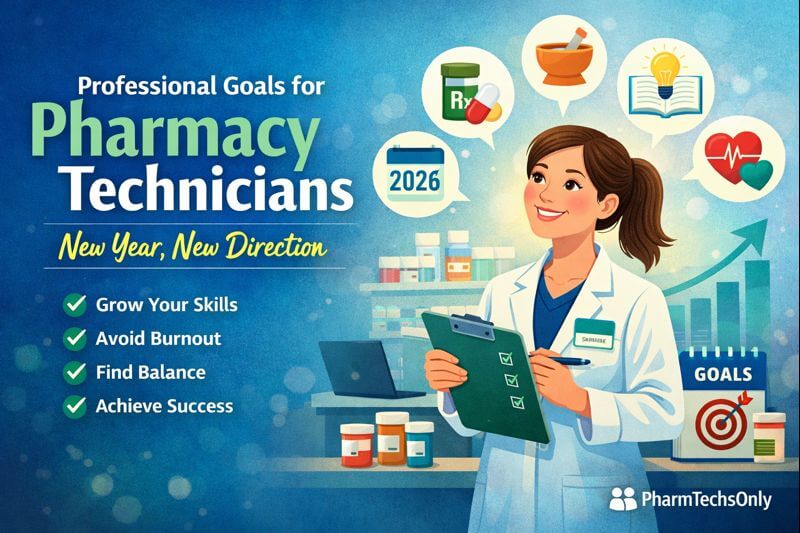 Professional Goals for Pharmacy Technicians: New Year Guide