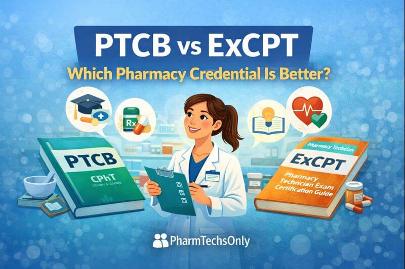 PTCB vs ExCPT: Which Pharmacy Credential Is Better?