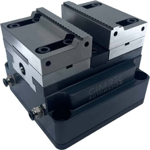 Self-Centering Pneumatic Vises