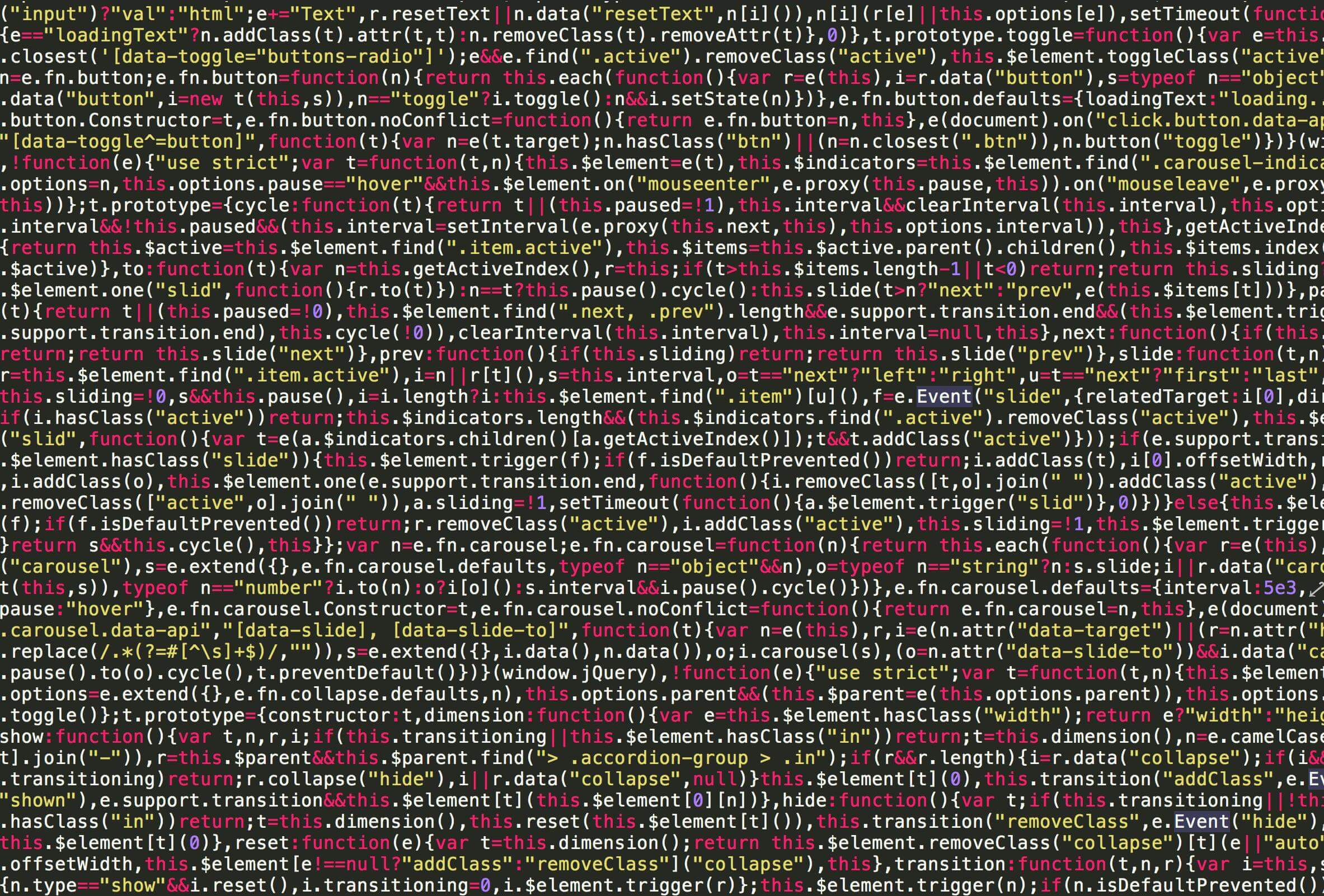 Vibrant and detailed view of JavaScript code on a screen, ideal for tech and programming visuals.