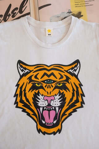Premium cotton graphic tee made in Los Angeles - Thread Hippie quality craftsmanship