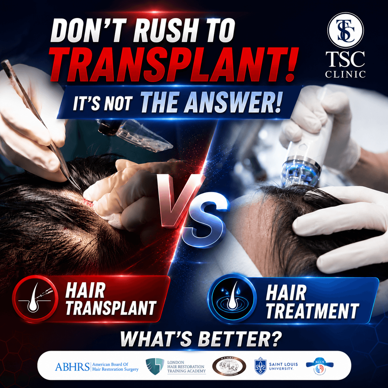 Hair Transplant vs Hair Treatment: What's better?