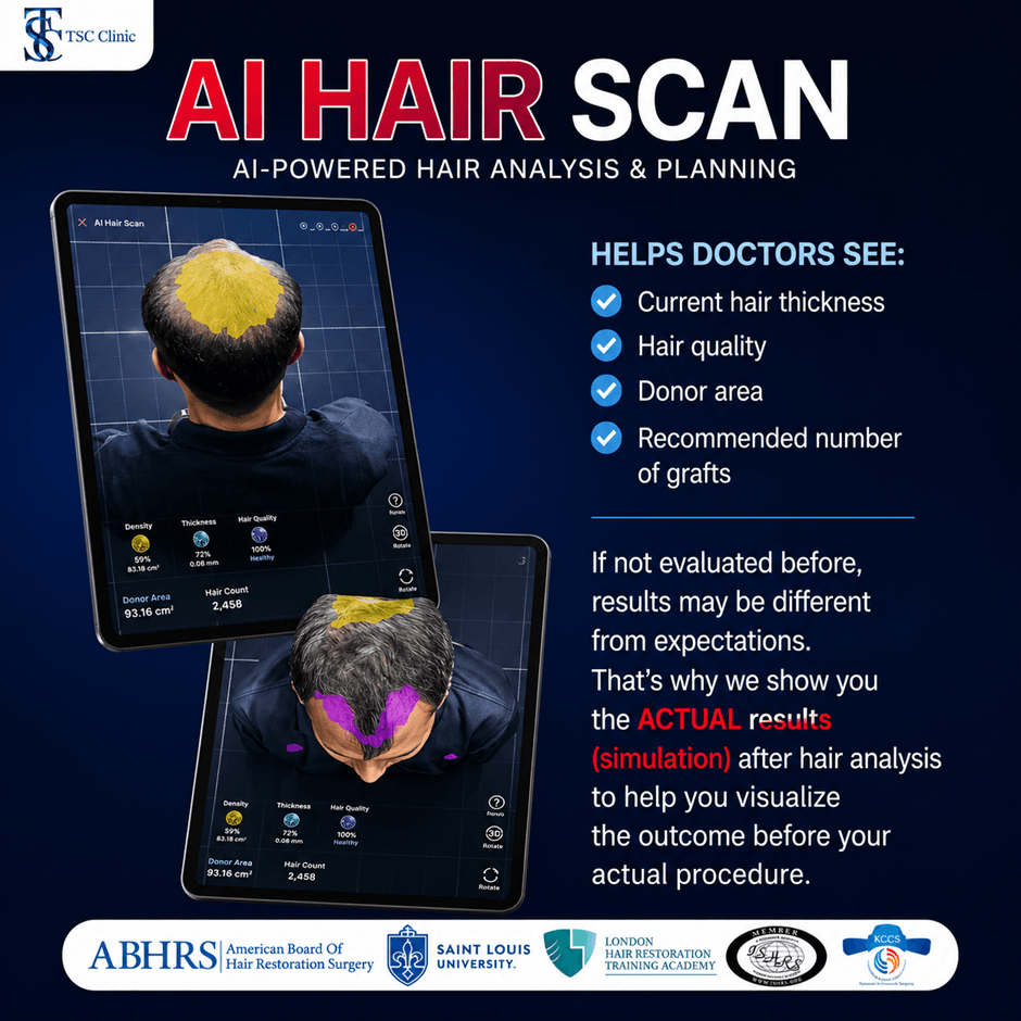 AI Hair Scan: AI-Powered Hair Analysis & Planning