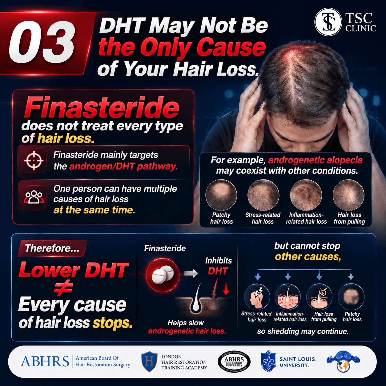 DHT May Not Be the Only Cause of Your Hair Loss.