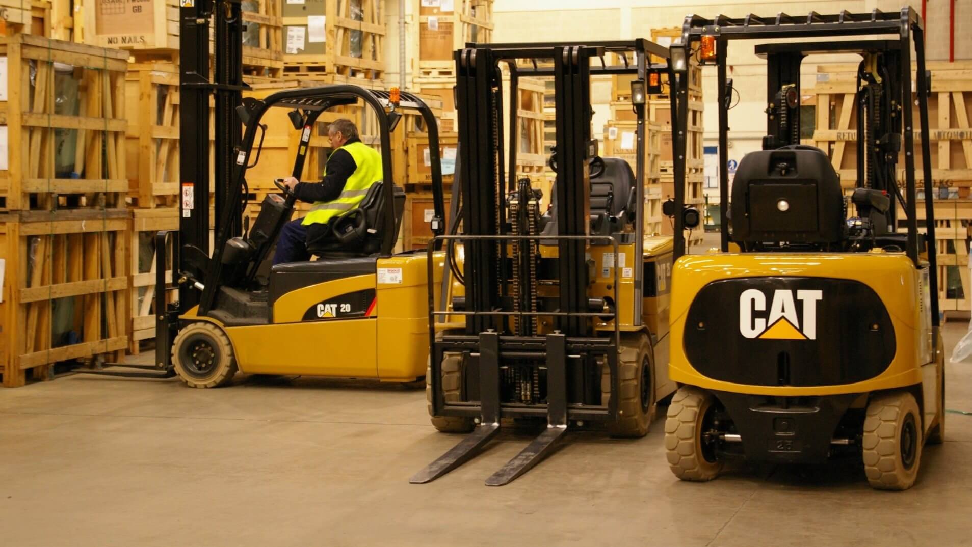 Used forklift, which you can expect to pay $5000-$80000 for if you are wondering how much does a forklift cost?