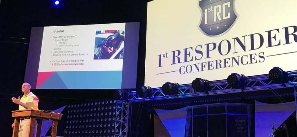 The 1st Responders Conference hosts different keynote speakers.