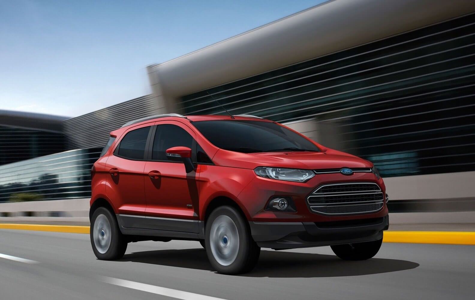 2024 Ford Eco Sport with front wheel drive, excellent for daily drives.