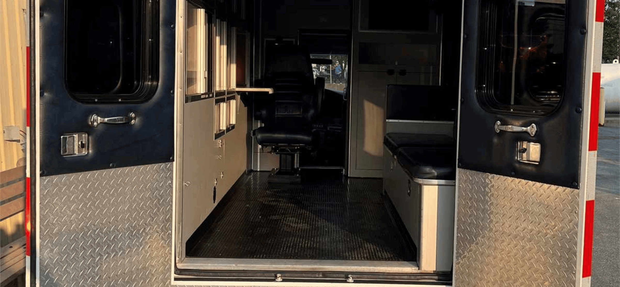 Ambulance interior 2