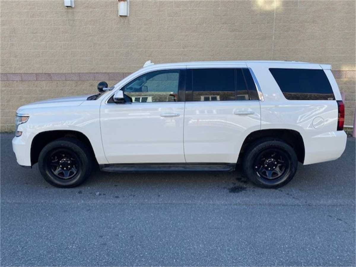 2015 Chevrolet Tahoe PPV 2WD unmarked car for sale on Municibid, Bethany Beach Police Department.