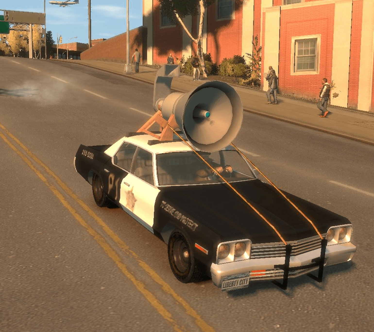 The Bluesmobile in Grand Theft Auto.
