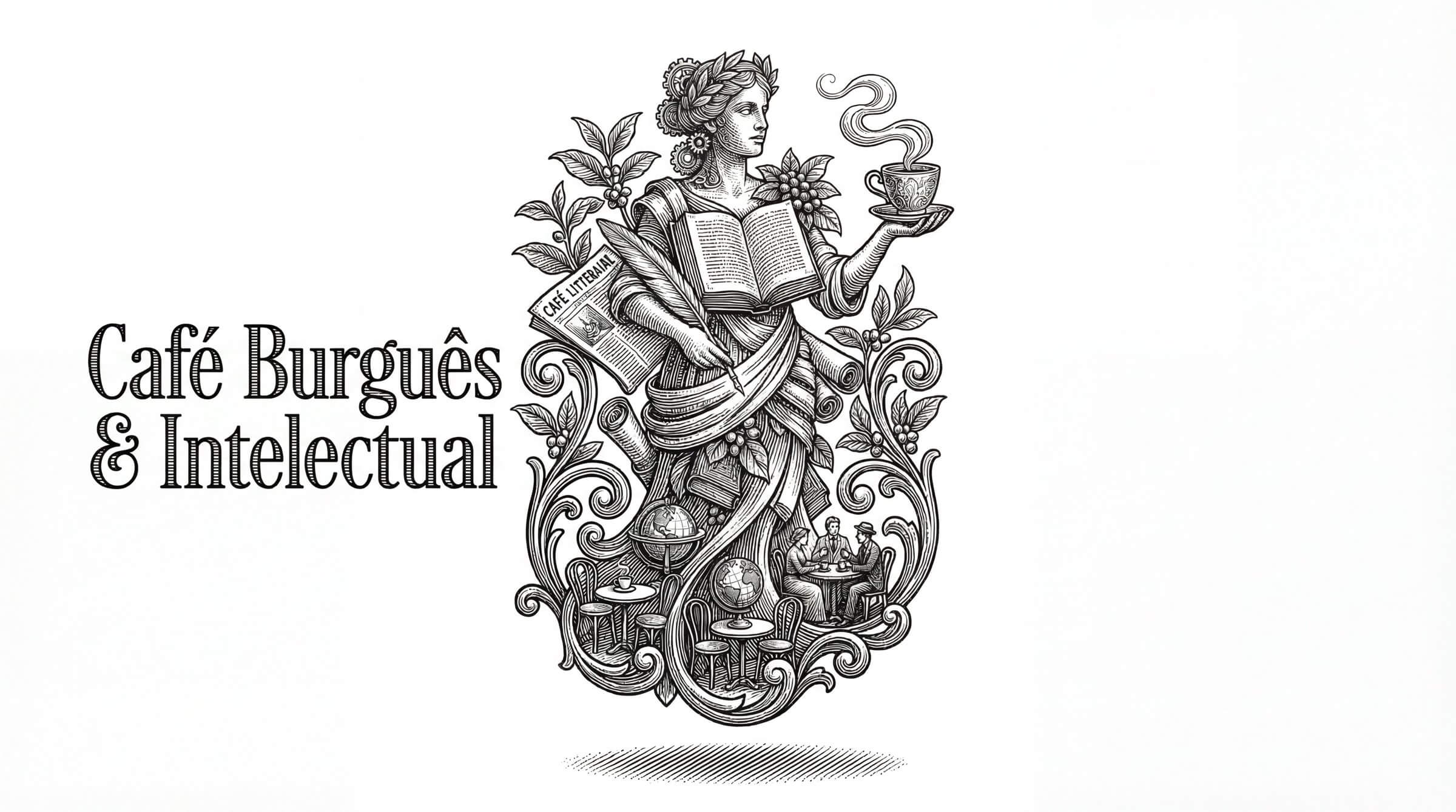 Café burguês e intelectual