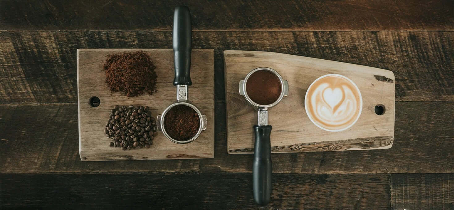Todos os tipos de preparo de café