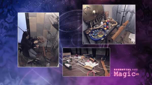 recording raw sound for our magic sounds