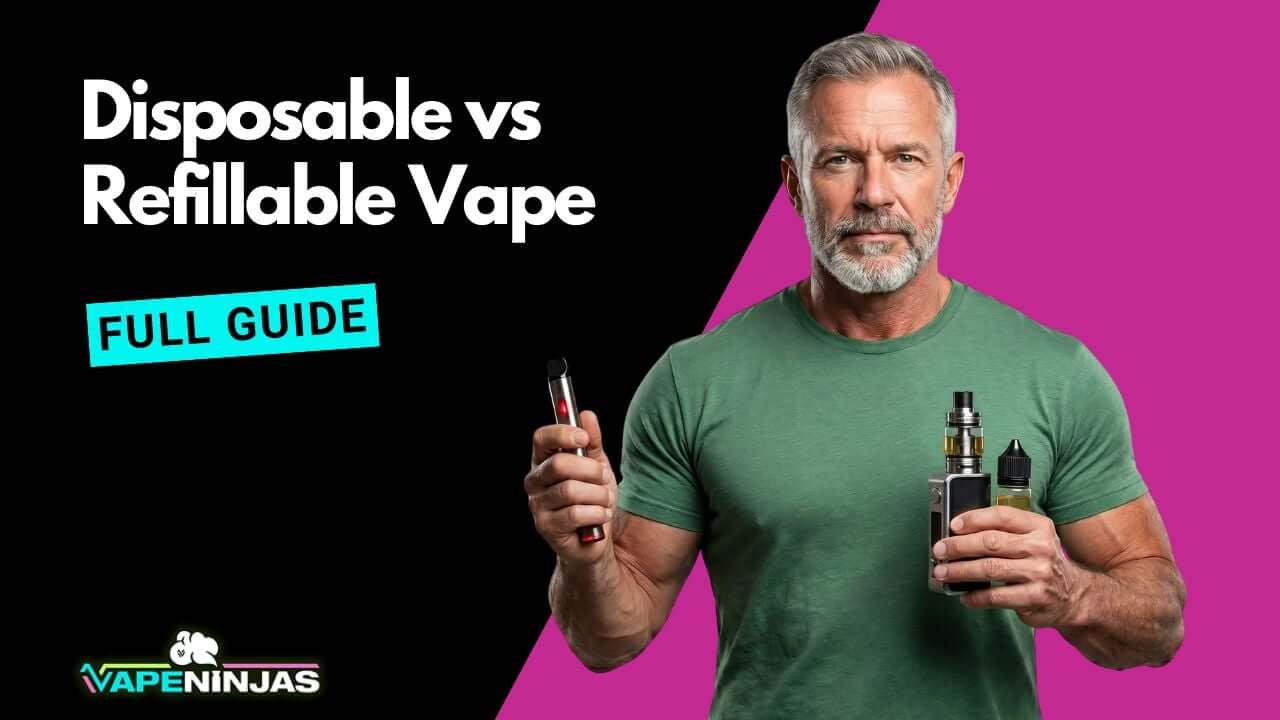Disposable vs Refillable Vape: Cost, Flavor & More (2026)