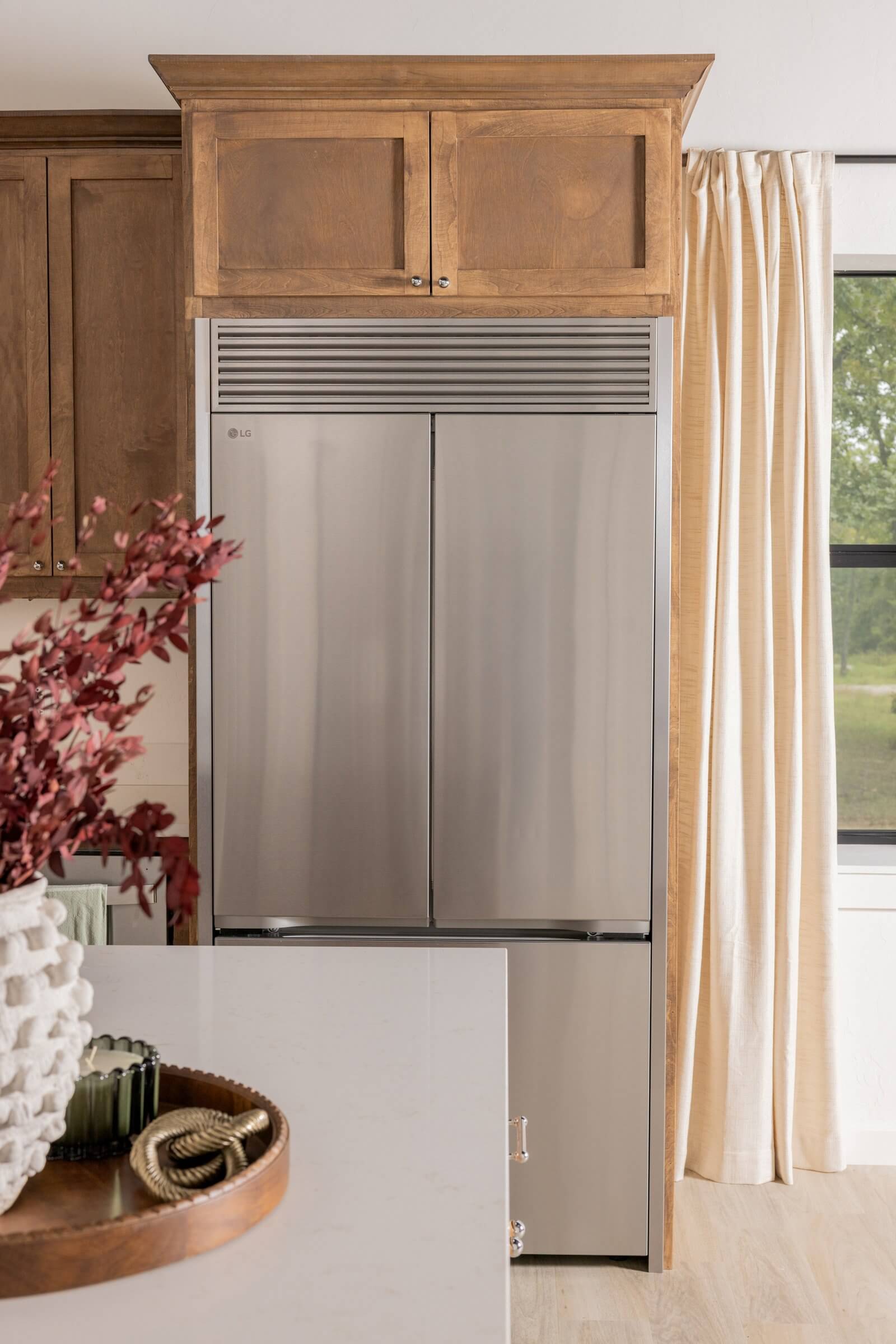fill the gaps around a refrigerator