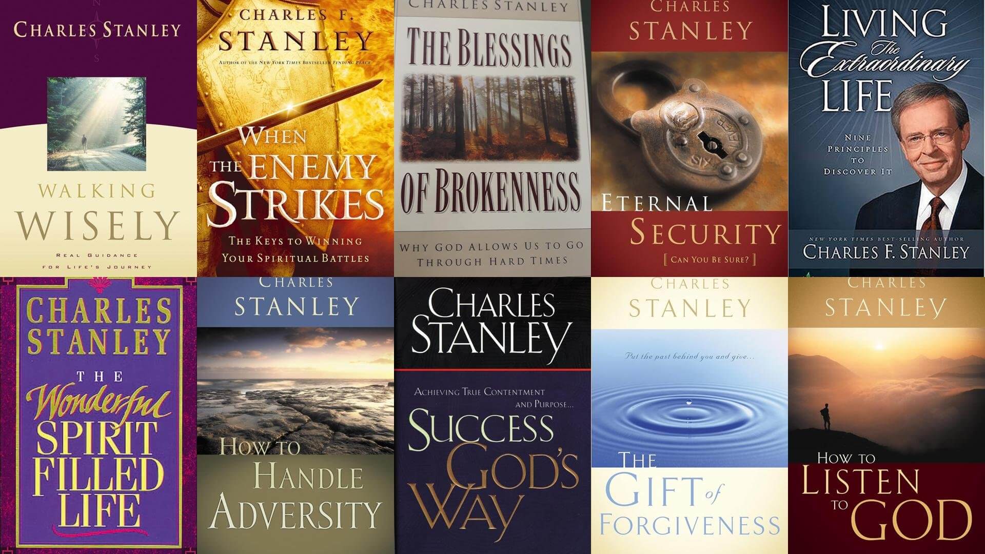 Charles Stanley Books A Guide to His Writings
