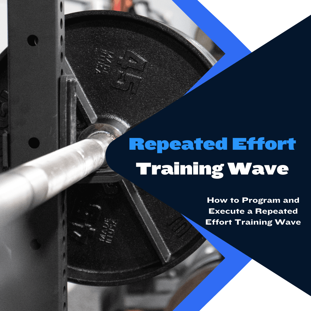 Wave Training Target Executing a Repeated Effort Training Wave