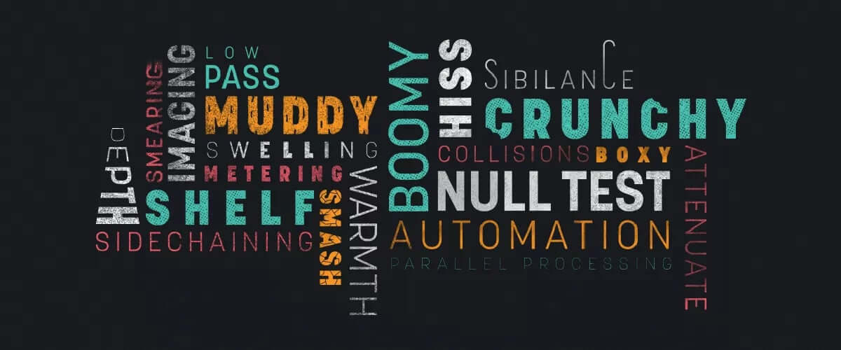 A glossary of common and confusing mixing terms