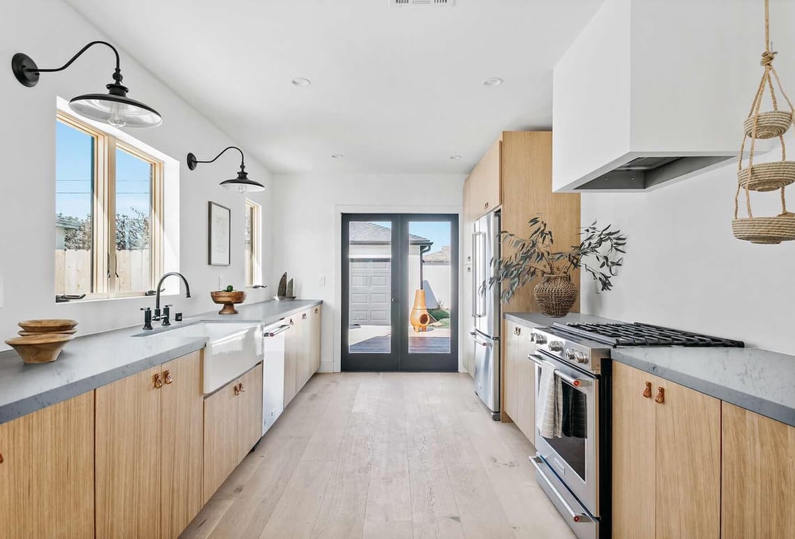 12 Awesome Double Galley Kitchen Designs and Ideas!!