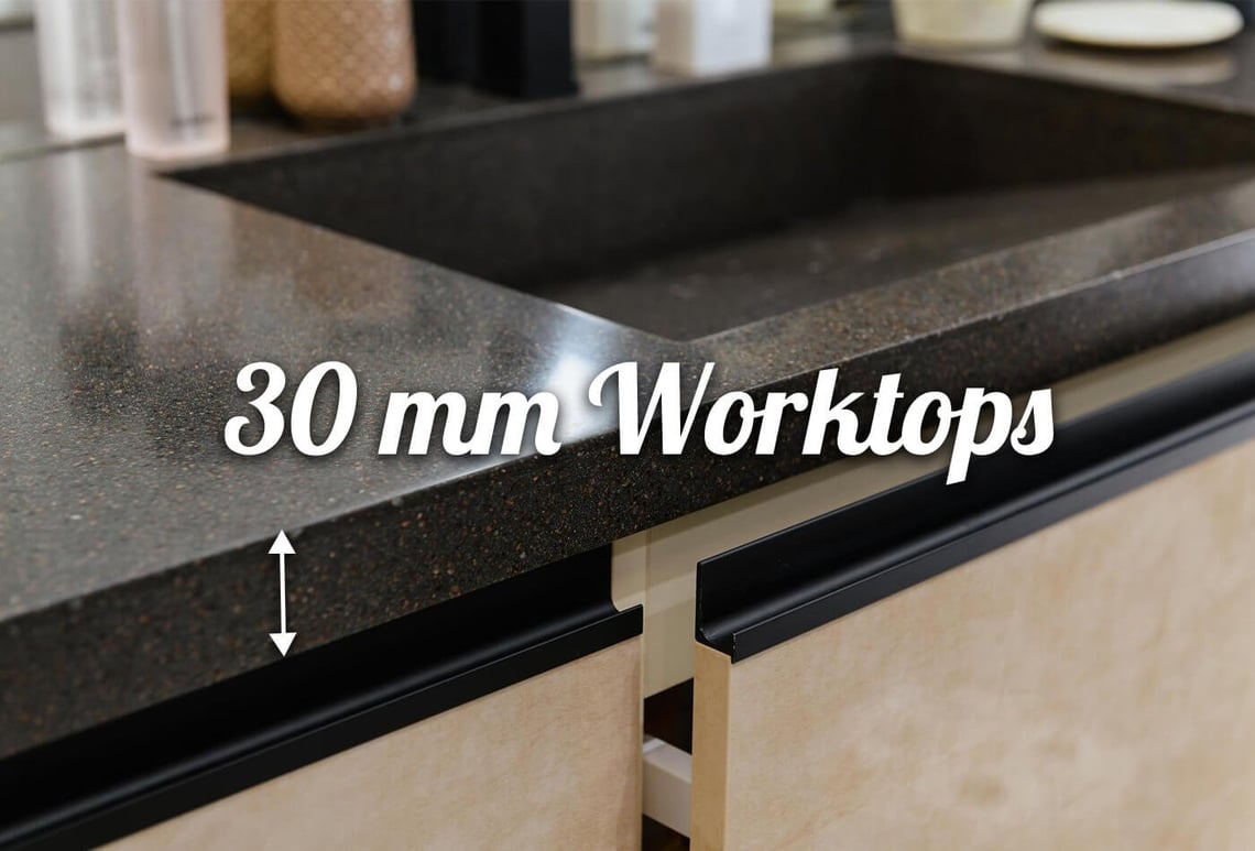30mm worktops