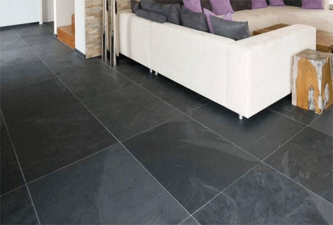 Brazilian Black Slate Riven; Versatility at the Fullest