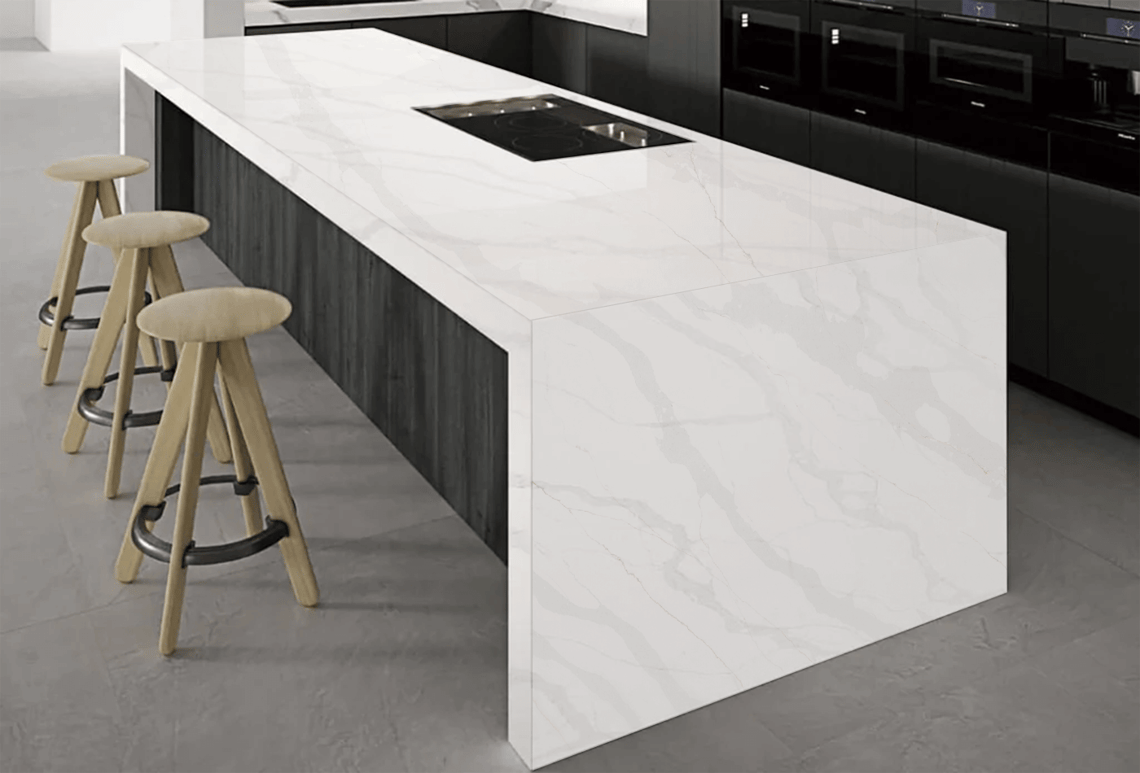 Calacatta Gold Quartz; High Range of Gold Quartz Collections