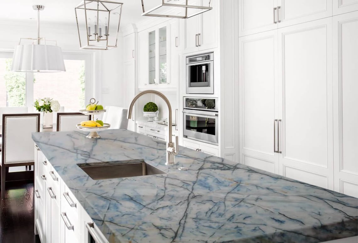 Cristallo Blue Quartzite; Best Stone Of Homeowners Choice