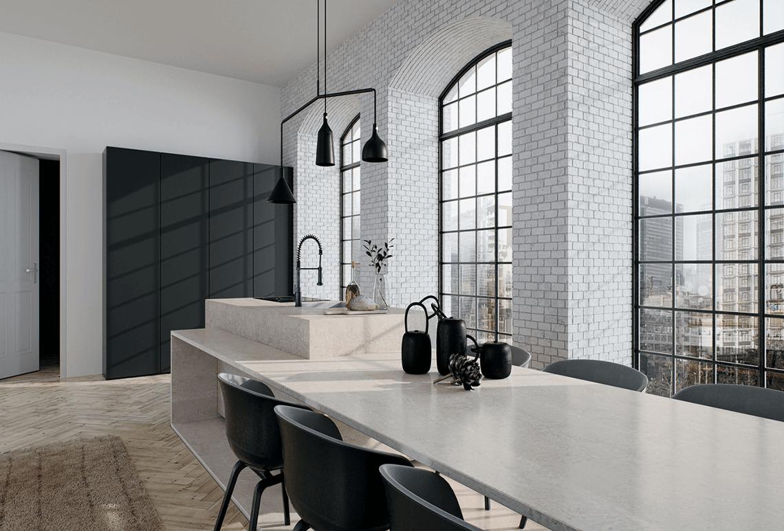 Discrete Concrete Effect Worktop, Pick This & Make Progress