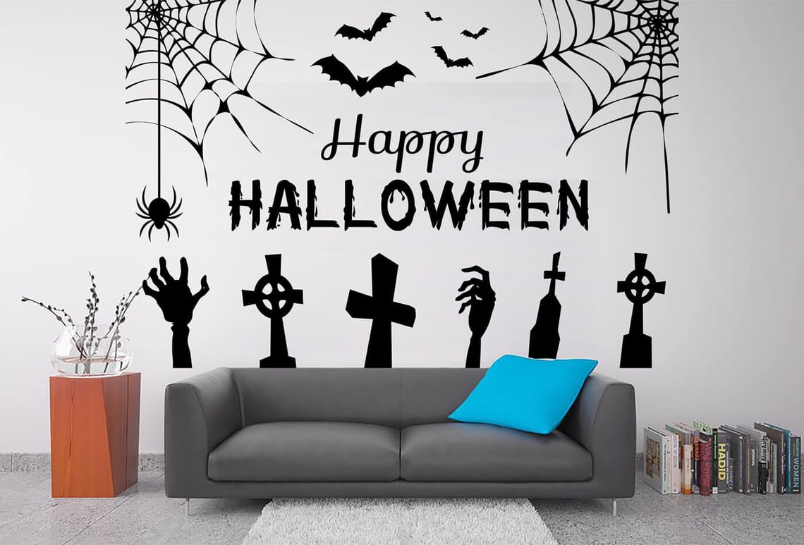 Halloween Wall Decor Ideas For A Hauntingly Beautiful Home