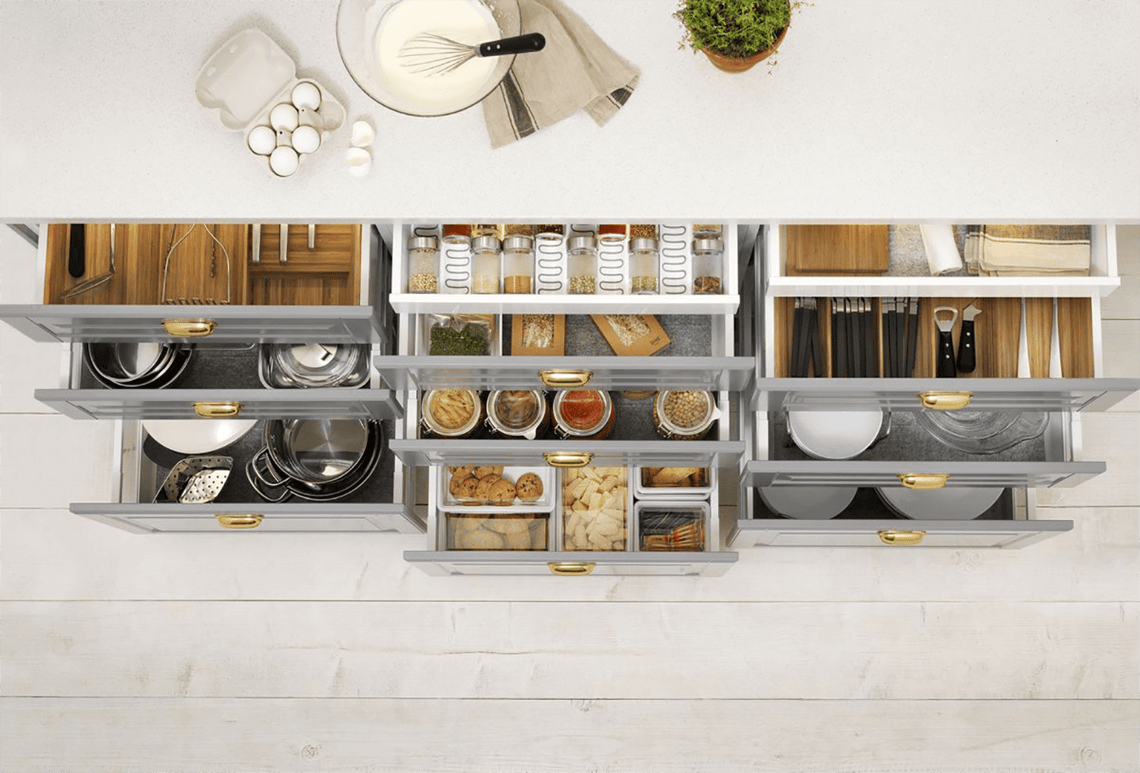 How To Organise Cooking Vessels In Kitchen?