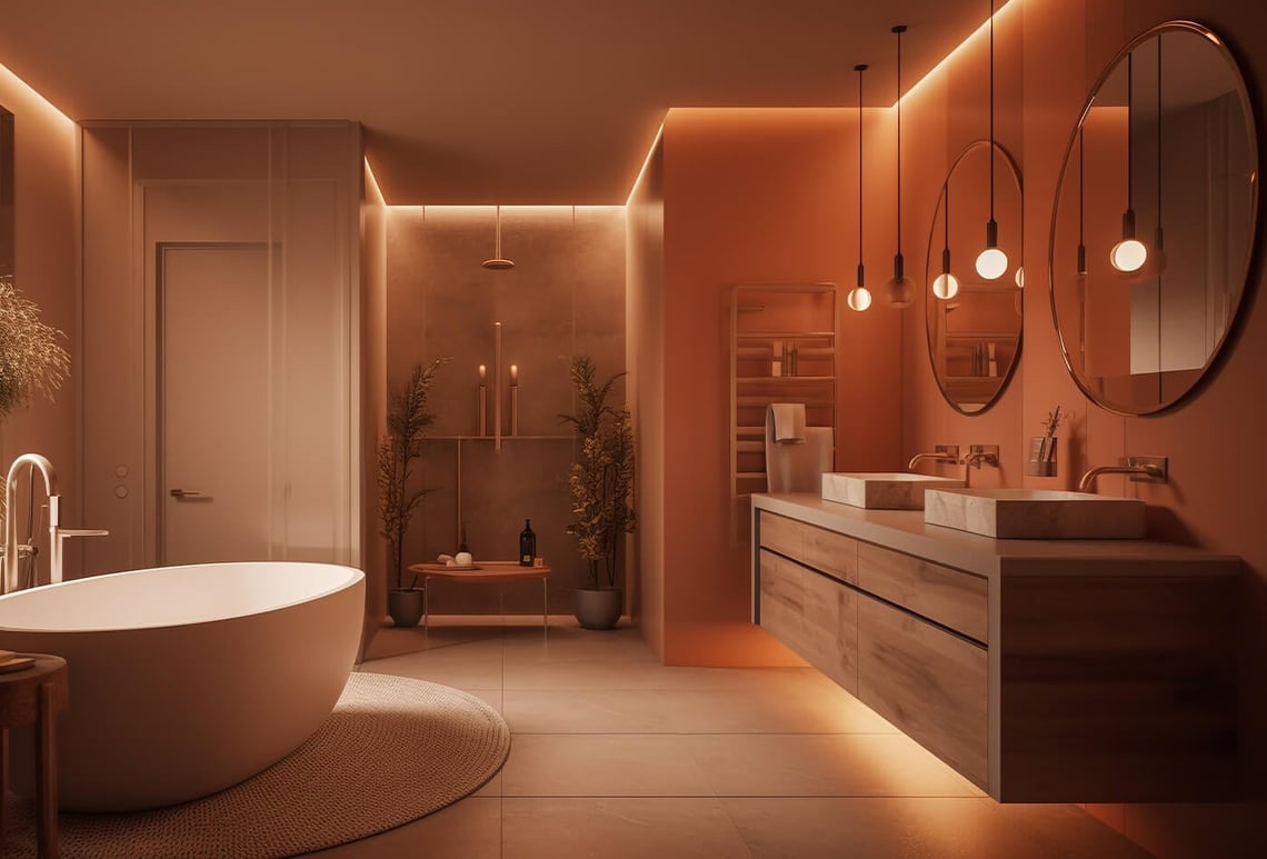 Neutral Bathroom; Rustic And Classic Look For Your Home