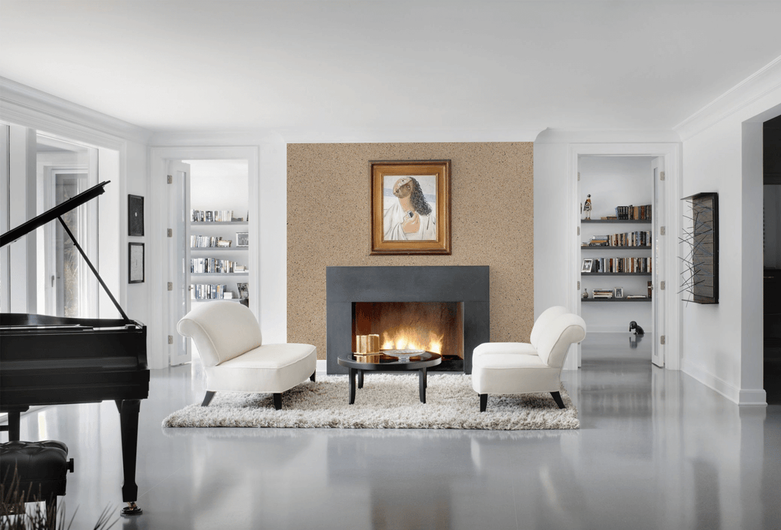 Pebble Cappuccino Quartz; Easiest Installation Ever!