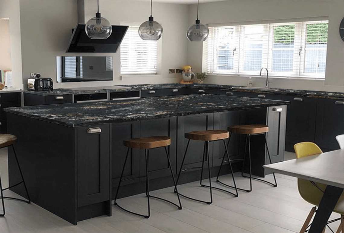 Potoro Granite; Unique Black Stone for Your Kitchen
