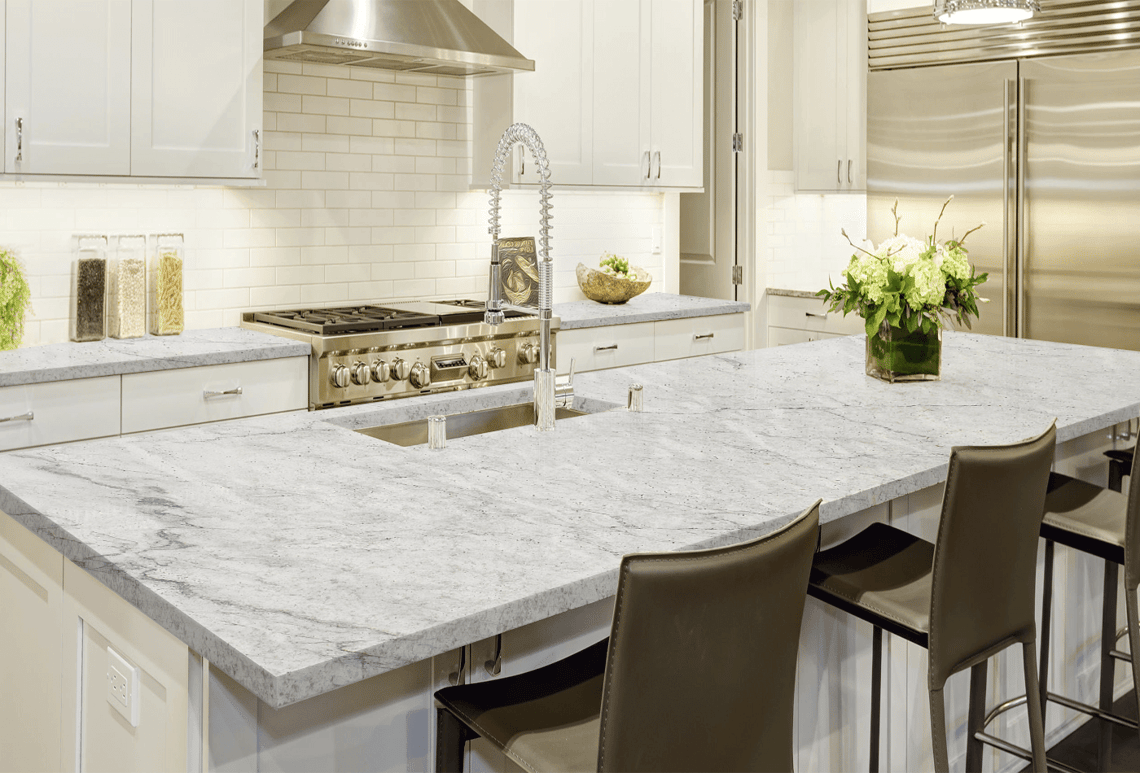 Pretoria White Granite; White Elegant Surface for Styling