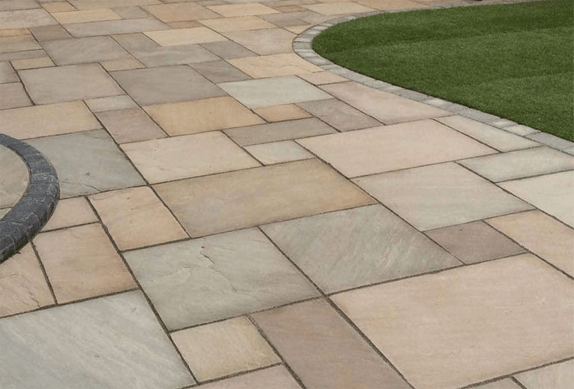 Raj Green Sandstone - Trustworthy Paving Stones