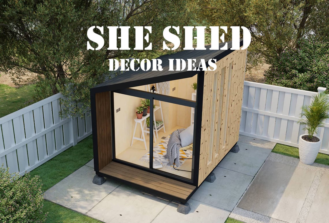She Shed Decor Ideas: Transform Your Sanctuary With Style