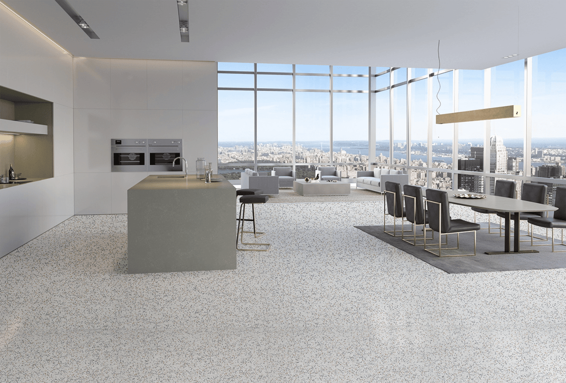 Statement - Making Stylish Vendome Terrazzo in Living Space