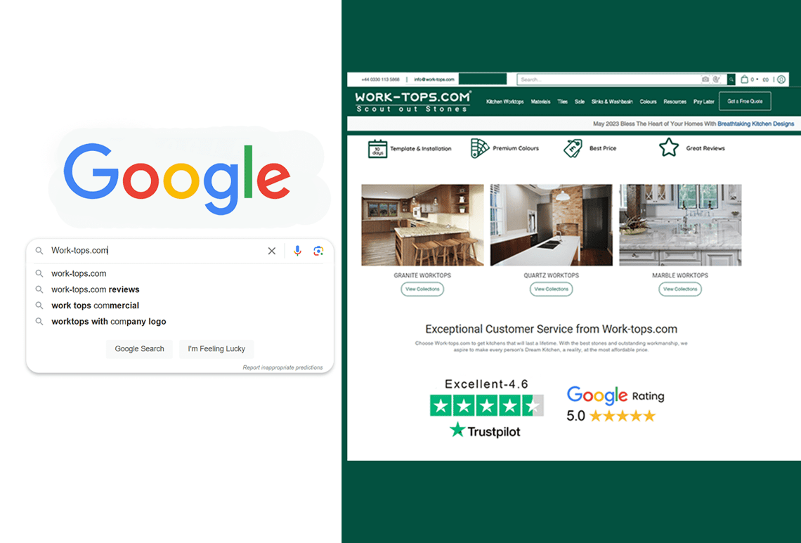 The Best Place To Buy Worktops Online: Work-tops.com