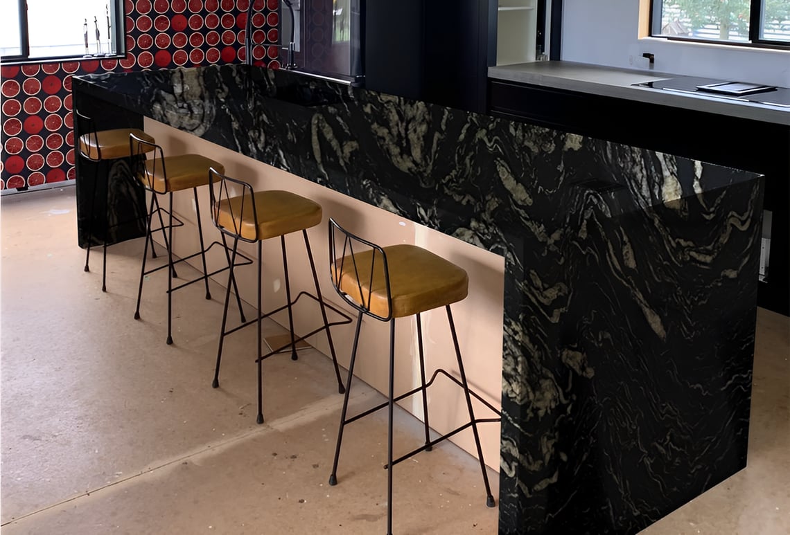 Titanium Gold Exotic Quartzite; A Spectacular Mainstay