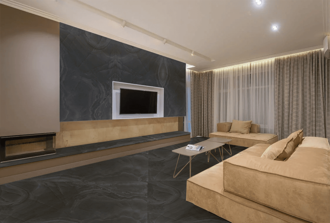 Unique Onice Black Bookmatch Ceramic; All Time Favourite