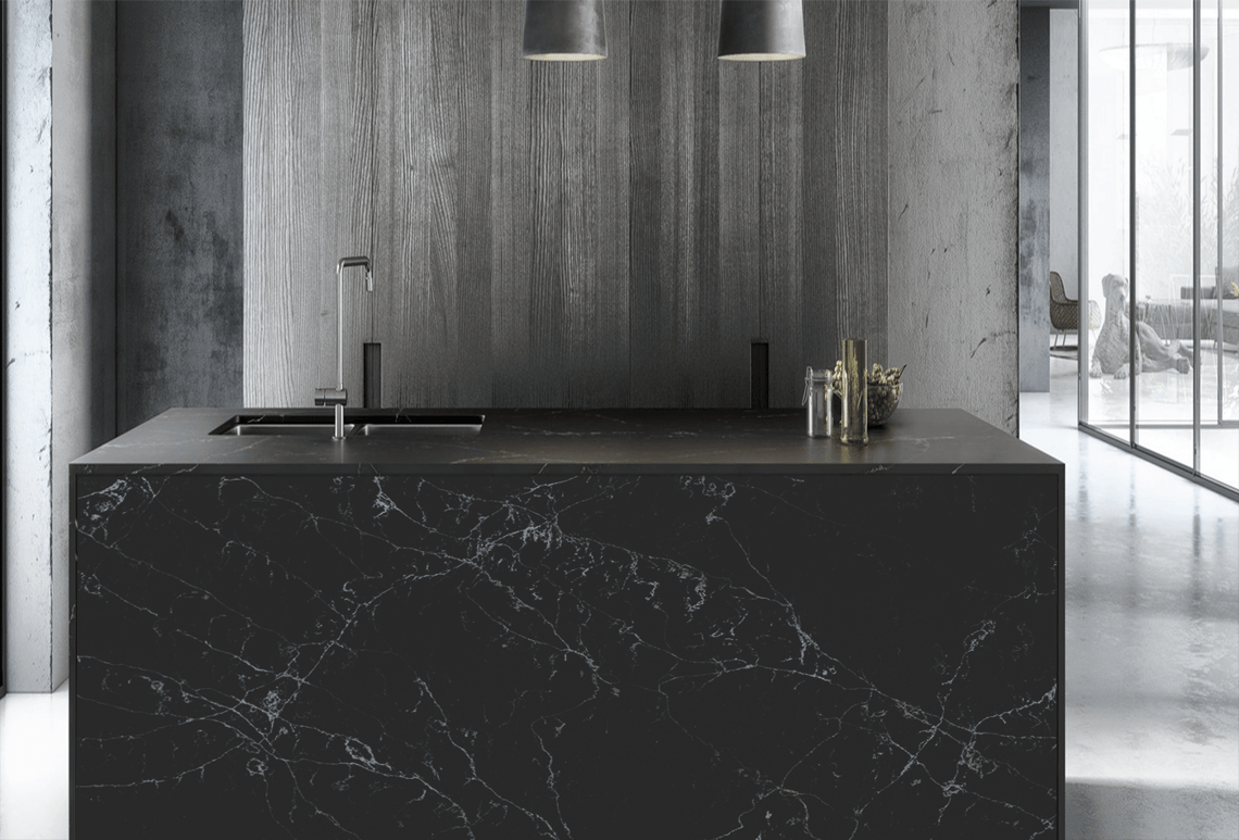 Unique Portoro Quartz; One Such Beauty to Your Kitchen